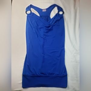 Luv Luv Blue Sleeveless Top, Women's size XS